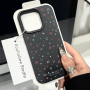 Coque de protection iPhone - Texture Litchi, Finition Mate et Musique
