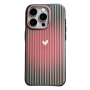 Stylish translucent TPU case with gradient blurred heart effect - Black