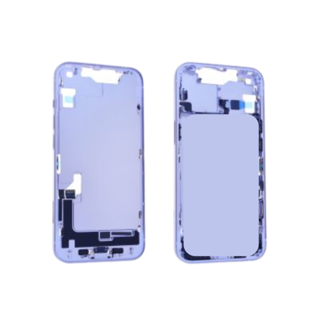 Buy Empty iPhone 14 Violet Chassis Grade B Original Disassembled for Parts