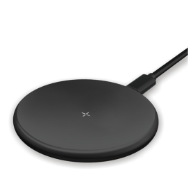 Chargeur Sans Fil 15W XSSIVE XSS-W1BK avec Câble USB-C de 1m - Noir | Charge Rapide et Élégante pour Vos Appareils