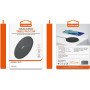 15W Wireless Charger + 1m USB-C Cable XSSIVE XSS-W1BK - Fast Charging & Sleek Design
