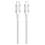 USB-C/Lighting Charging Cable 2M 30W XSSIVE XSS-BR-CL-W 2M - White