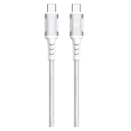 XSSIVE XSS-BR-CC-W 2M 18W USB-C/USB-C Charging Cable - White