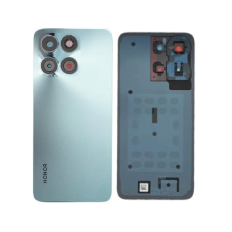 Vitre Arrière Honor X6a Bleu - Service Pack de Remplacement Haute Qualité