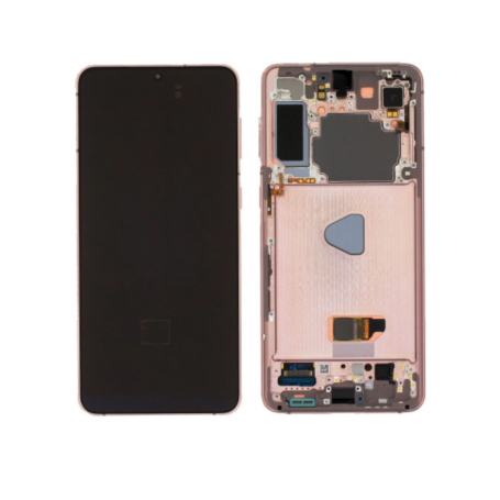 Samsung Galaxy S21 Plus Pink Screen Frame Original Refurbished - Top Quality Replacement