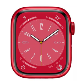 Apple Watch Series 7 GPS 45mm Red Aluminum Grade AB No Band or Accessories - Great Condition