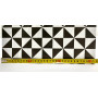 Achetez Lot de 250 Sacs Kraft Noirs et Blancs avec Poignées Torsadées 32×12×40 cm – Idéal pour Boutiques et Événements