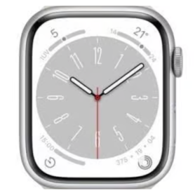 Apple Watch Series 8 GPS 41mm Stainless Steel Silver Grade A - No Band