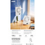 Ultra-Thin Desk Fan REMAX RS-ZF03 - White
