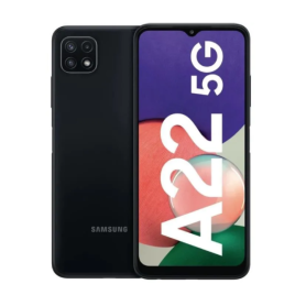 Samsung Galaxy A22 5G - Affordable 128 GB Black (Grade B) Smartphone Deal