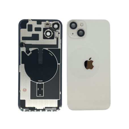 Buy Rear Glass Cover iPhone 14 Plus White Original Disassembled Grade AB - Premium Replacement