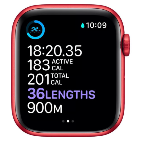 Apple Watch Series 7 GPS 45mm Red No Strap Grade B - Great Value Smartwatch