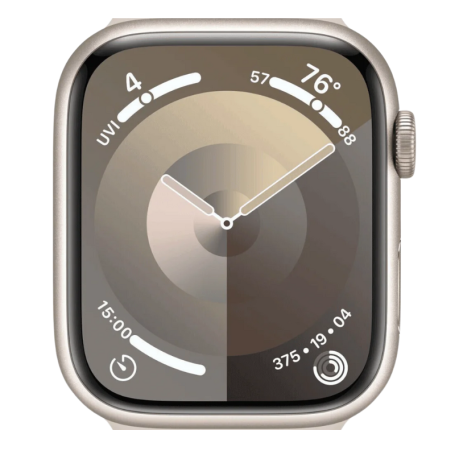 Apple Watch Series 9 GPS 45mm Lumière Stellaire Aluminium - Grade A Sans Bracelet ni Accessoires Achat de Montre Connectée de Qu