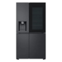 LG GSXE90EVDD American Refrigerator Black - Like New