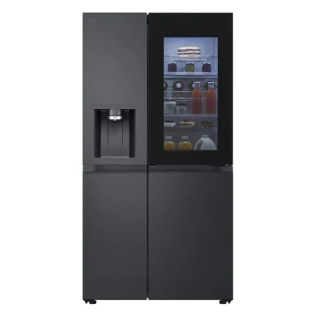 LG GSXE90EVDD American Refrigerator Black - Like New