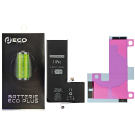 Battery iPhone 11 Pro 3400mAh + Adhesives - 130% Plus Durable (ECO Plus)