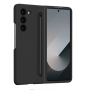 Coque Protection Samsung Galaxy Z Flip 6 Noir - Liquid Skin Touch Case