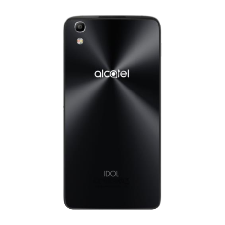 Vitre Arrière Alcatel Idol 4 Noir Gris Originale - Grade AB | Pièce Détachée Qualité