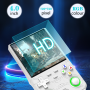 Mini Portable Video Game Console R36 ULTRA 4" - 256GB Screen - White | Enhanced Gaming Experience