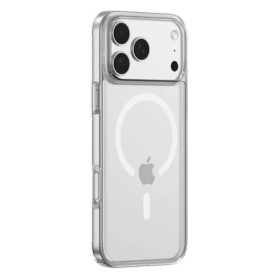 MagSafe Compatible Protective Case for iPhone 17 Pro Max Comma Glass Series Transparent Durable & Stylish