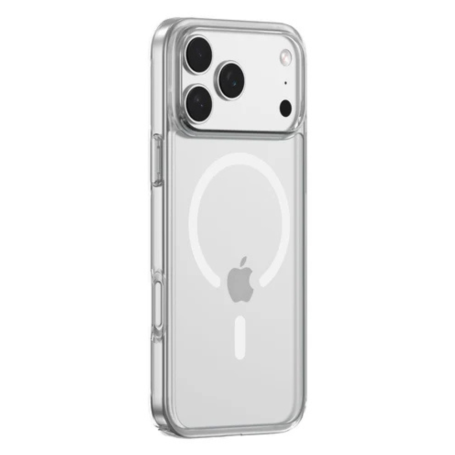MagSafe Compatible Protective Case for iPhone 17 Pro Max Comma Glass Series Transparent Durable & Stylish