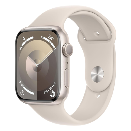 Apple Watch Series 9 GPS 45mm Starlight - Grade AB with Box & Charger
