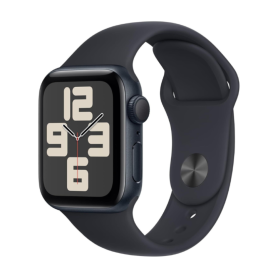 Apple Watch SE 2 GPS 44mm Midnight Smartwatch with Sport Band Grade A Box & Charger