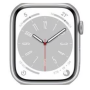 Apple Watch Series 8 GPS 45mm White Aluminum Smartwatch Grade A with Box & Charger