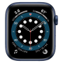 Apple Watch Series 6 40mm Cellular Blue Aluminum Grade A with Box & Charger - Smartwatch Deals