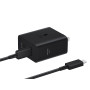 Kit Chargeur Samsung Type-C 50W Noir - Câble 1.8M - Boîte d'Origine | Achat Rapide en Ligne