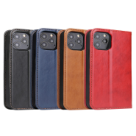 Leather Protective Case With Magsafe For iPhone