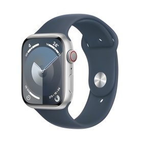 Buy Apple Watch Series 9 GPS 45mm Silver Aluminum Grade A with Box & Charger