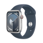 Buy Apple Watch Series 9 GPS 45mm Silver Aluminum Grade A with Box & Charger