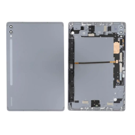 Coque Arrière Complète Grise pour Galaxy Tab S10+ X820/X828 - Remplacement de Qualité Premium