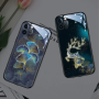 Protective Light-up Golden Deer Case with Connection Cable for iPhone – Stylish & Durable Power Supply Solution
