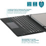 Clavier Bluetooth Universel pour Tablette 9-11" AZERTY - Mobilis Noir - Optimisez Votre Productivité