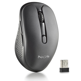 NGS Evo Spook Rechargeable Wireless Mouse Silent Clicks Black - Shop Now