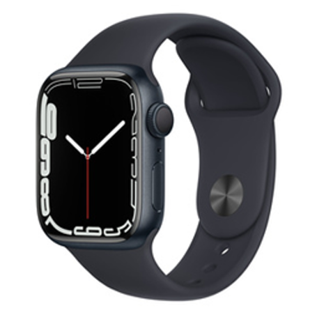 Apple Watch Series 7 Cellulaire 41mm Aluminium Minuit - Grade AB Avec Boîte et Chargeur
