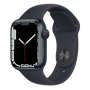 Apple Watch Series 7 Cellulaire 41mm Aluminium Minuit - Grade AB Avec Boîte et Chargeur