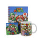 Coffret Cadeau Super Mario 4-en-1 Premium - Édition Collector pour Jeux et Figurines