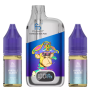 Vapoteuse Rechargeable Tornado BOX POD - 28000 Puffs Myrtille Glacée - Meilleure Expérience de Vapotage
