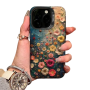 PC Protective Case for iPhone - Underwater Sea of Flowers Design | Durable & Stylish Defender