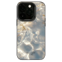 PC Protective Case for iPhone - Stylish Blue & Gold Mirage | Durable & Sleek Design