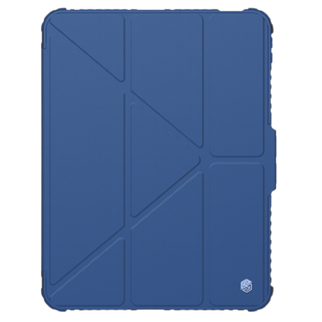 Protective Apple iPad Case - Bumper Pro Multi-Angle Foldable - Blue