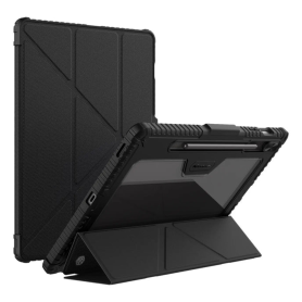 Protective Case for Samsung Galaxy Tab - Nillkin Bumper Pro Multi-Angle Folding Black | Durable & Stylish Tablet Cover