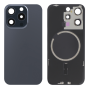 Vitre Arrière iPhone 15 Pro Max Titane Bleu Avec MagSafe Sans Logo - Remplacement Haut de Gamme