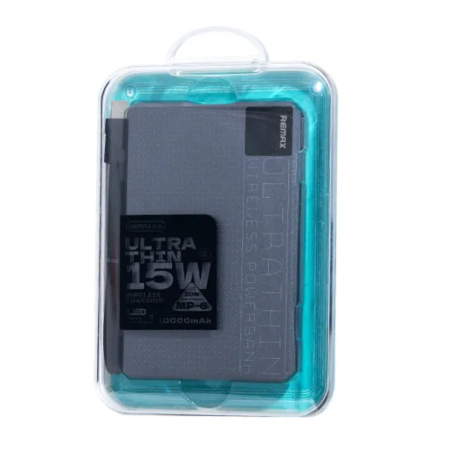 Power Bank, Battery Pack - PD20W 10000mAh MP-6 REMAX Fast Charging Magnetic Power Bank - Gray, wholesale price