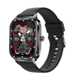 Smartwatch, Tracker Santé - Montre Connectée Écran Rond IPS 2,02'' Appels Bluetooth et Suivi Santé FASR FS-M5 - Noir, prix de gr
