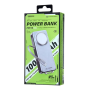 Charger, Battery Pack - Power Bank 10000mAh PD 45W with Telescopic Type-C Cable REMAX FCP-10 - Grey, wholesale price