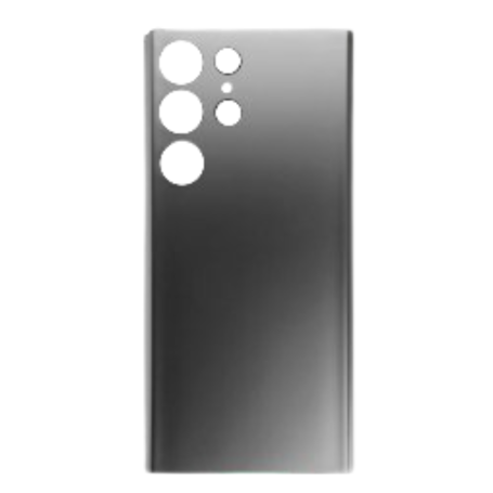 [Vitre arrière, Dos] - Vitre Arrière Samsung Galaxy S23 Ultra (S918B) sans Contour Lentille Gris (Original Démonté) - Grade A, p